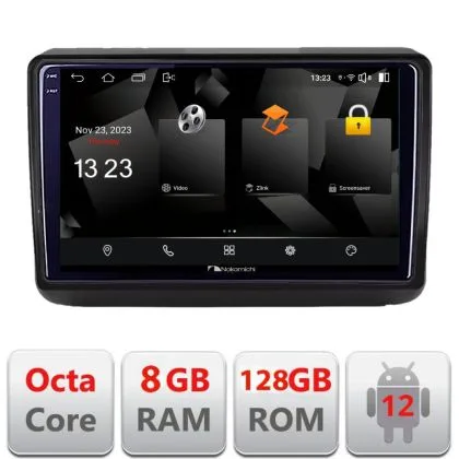 Navigatie Jeep Grand Cherokee 2014-2019 5960Pro-JGG Android Octa Core Qualcomm 2K Qled 8+128 DTS DSP 360 4G Optical | Ambient Garage