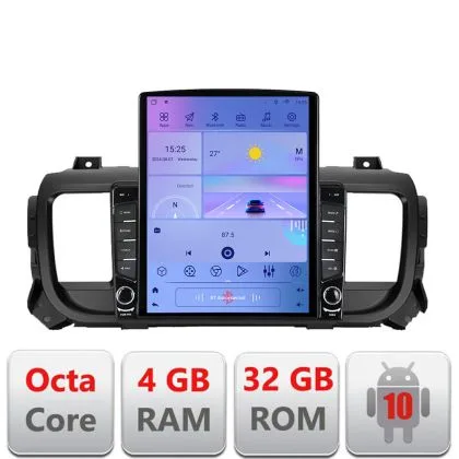 Navigatie Citroen Jumpy Toyota Proace Peugeot Traveller G-jumpy16 ecran tip TESLA 9.7" cu Android Radio Bluetooth Inte | Ambient Garage