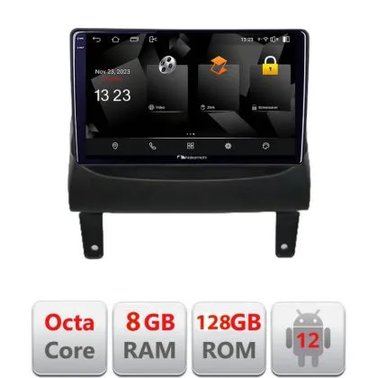 Navigatie Opel Meriva 2010-2017 Android radio gps internet octa core 8+128 carplay android auto | Ambient Garage