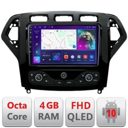 Navigatie Ford Mondeo 2007-2010 Android radio gps internet 4+64 carplay android auto KIT-mondeo-nav-07+EDT-E309v3 | Ambient Garage