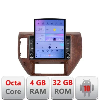 Navigatie Nissan Patrol 2005-2011 Android radio gps internet Octa Core 4+64GB 9.7" tip Tesla LTE Kit-patrol+EDT-E709 | Ambient Garage