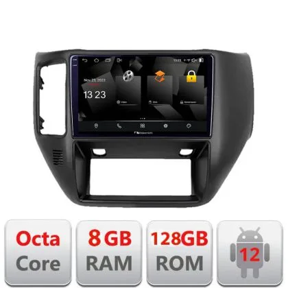 Navigatie Nissan Patrol 2005-2011 Android Octa Core Qualcomm 2K Qled 8+128 DTS DSP 360 4G Optical | Ambient Garage