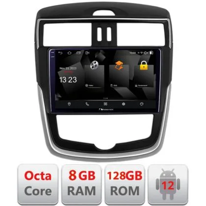 Navigatie Nissan Pulsar 2014-2018 Android radio gps internet octa core 8+128 carplay android auto | Ambient Garage