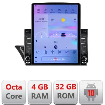 Navigatie Audi Q5 2008-2016 NON-MMI H-Q5 ecran tip TESLA 9.7" cu Android Radio Bluetooth Internet GPS WIFI 4+32GB DSP | Ambient Garage