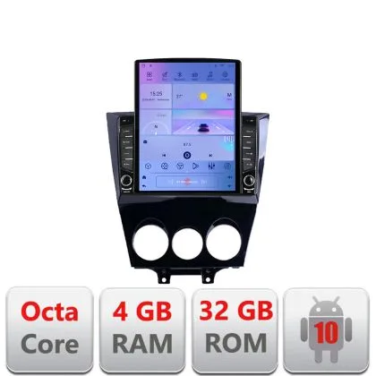 Navigatie Mazda RX8 2003-2008 Tip Tesla Android radio gps internet 8core 4G 4+32 kit-rx8-03+EDT-E709 | Ambient Garage
