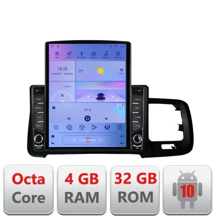Navigatie dedicata Volvo S60 2008-2014 G-s60-08 ecran tip TESLA 9.7" cu Android Radio Bluetooth Internet GPS WIFI 4+32GB DSP 4G | Ambient Garage