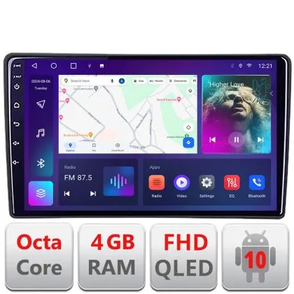 Navigatie Kia Sorento 2012-2015 B-SORENTO12 Android Ecran QLED octa core 4+64 carplay android auto KIT-sorento12+EDT-E309V3 | Ambient Garage
