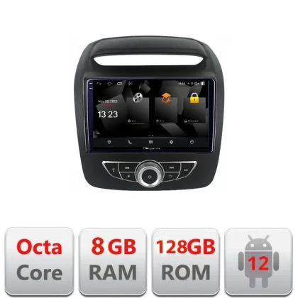 Navigatie Kia Sorento 2012-2015 masini navigatie de fabrica Android Octa Core Qualcomm 2K Qled 8+128 DTS DSP 360 4G Optical | Ambient Garage