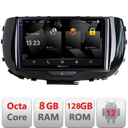Navigatie Kia Soul 2020- 5960Pro-soul Android Octa Core Qualcomm 2K Qled 8+128 DTS DSP 360 4G Optical | Ambient Garage