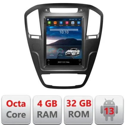 Navigatie tip Tesla Opel Insignia 2014-2017 radio gps internet 8Core 4G carplay android auto 4+32 kit-tesla-338+EDT-E4 | Ambient Garage