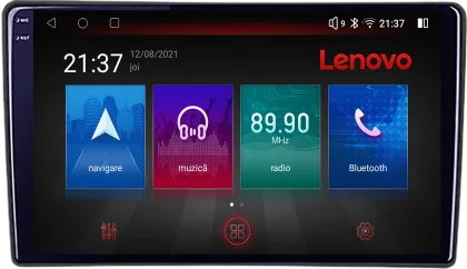 Navigatie Ford Transit 2019- varianta cu ecran de fabrica ecran 13" 2K 8+128 Android Waze USB Navigatie 4G 360 Toslink Youtube Radio KIT-transit-2019-b+EDT
