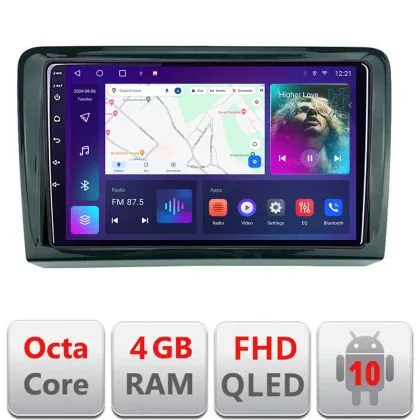 Navigatie Mercedes Viano Vito 2014-2022 Android radio gps internet 4+64 carplay android auto Kit-viano-old+EDT-E310v3 | Ambient Garage