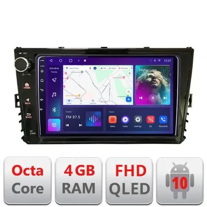 Navigatie VW masini dupa 2018  Android Ecran QLED octa core 4+64 carplay android auto kit-vw-universal-2018++EDT-E309V3 universal | Ambient Garage