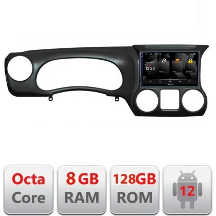 Navigatie Jeep Wrangler 2011-2014 5960Pro-WR Android Octa Core Qualcomm 2K Qled 8+128 DTS DSP 360 4G Optical | Ambient Garage