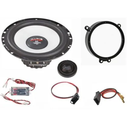 KIT Sistem component Dedicat Mercedes Clasa C W203 m-fit  6.5" 165 mm 90W Audio System German Sound | Ambient Garage