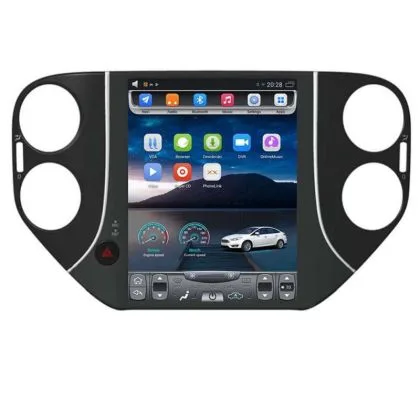 RESIGILAT Edotec EDT-T489 Navigatie dedicata cu Android si ecran tip Tesla VW Tiguan 2014- | Ambient Garage